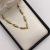 Pulso Rustica Oro amarillo 18k 4,20 Gr / 4,4 mm / 18,7 Cm Broche 0,40