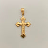 Dije Cruz Cristo Oro amarillo 18k 1,85 Gr / 21,2 mm / 4,1 Cm