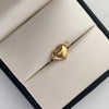 Herraje Corazon Inflado Oro amarillo 18k 0,6 Gr / 1 Cm