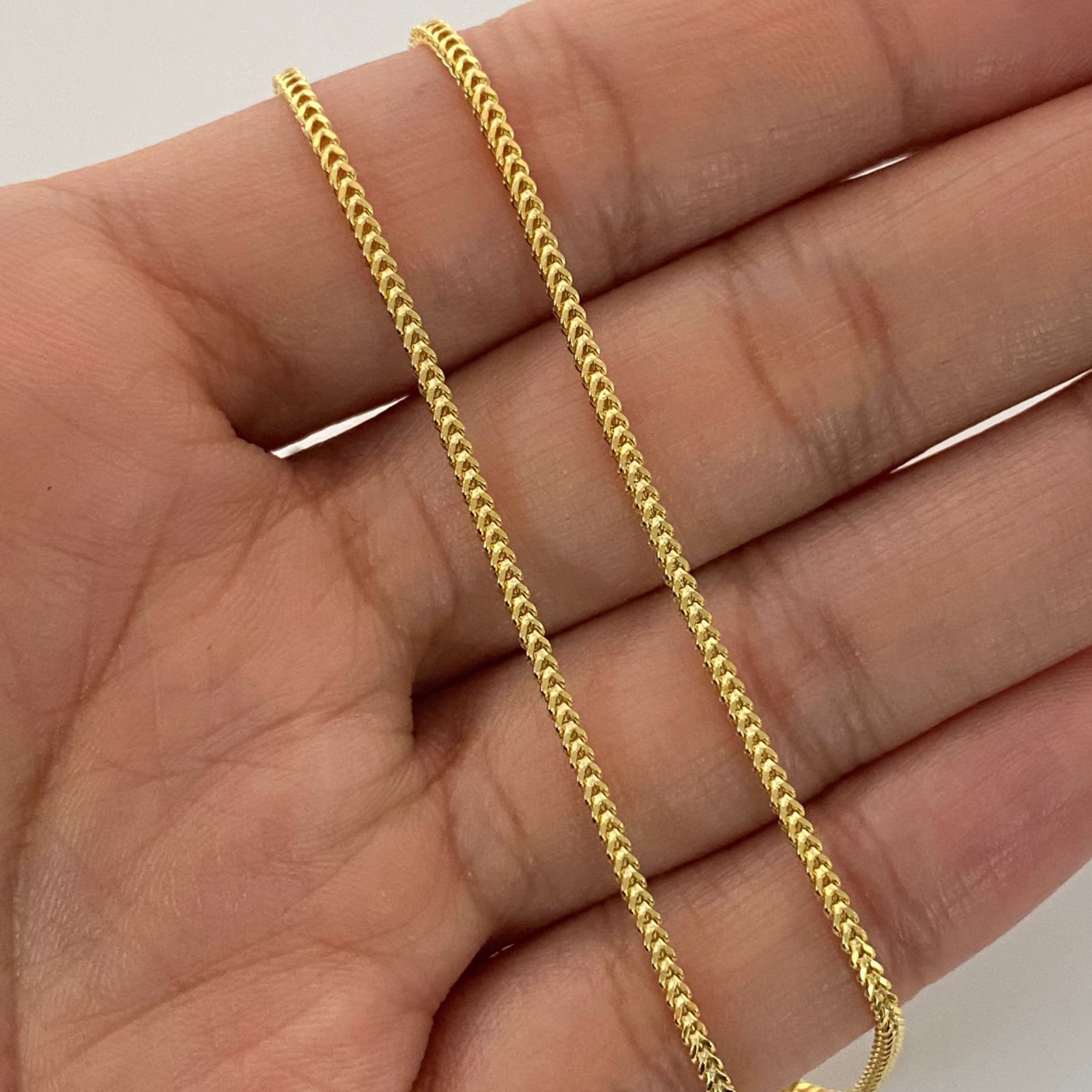 Cadena It Franco Oro amarillo 18k +1 / 4,15 Gr / 1,5 mm / 60 Cm