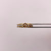 Anillo corona rx  Tres oros 18k / Talla 8 1/2 / 1,9 Gr / 1,93 mm