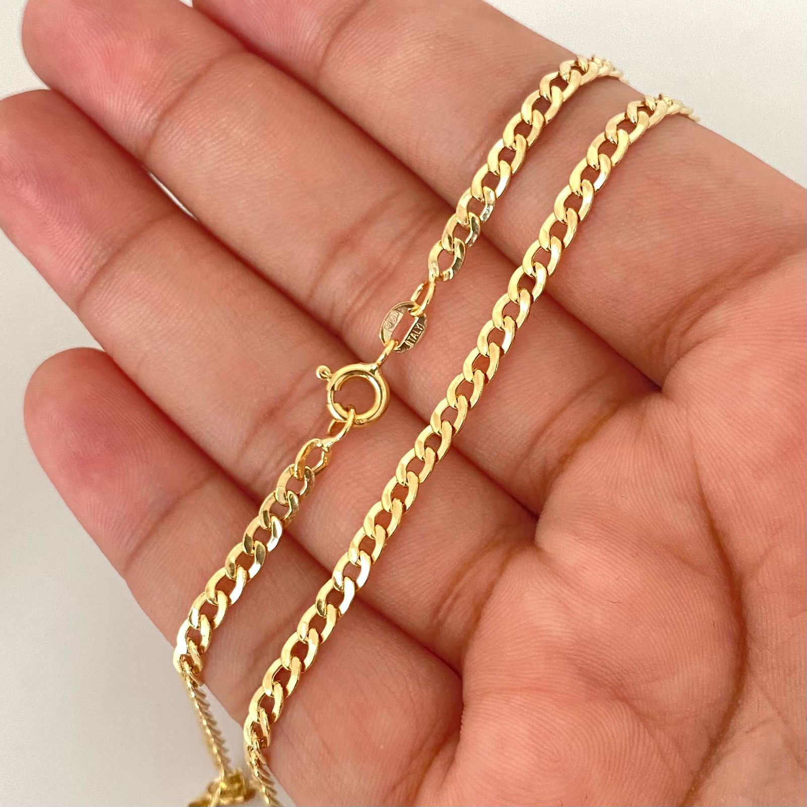 Cadena It cubana Oro amarillo 18k 7,5 Gr / 3,7 mm / 60 Cm