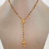 Rosario Gc Virgen Milagrosa Oro amarillo 18k 6,80 Gr / 3,4 mm / 60 Cm Broche 0,40