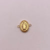 Herraje virgen guadalupe Oro amarillo 18k 0,97 Gr / 1,8 Cm