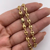 Cadena gc Oro amarillo 18k 11,20 Gr / 5,2 mm / 60 Cm Broche 0,60