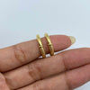 Candonga It lisas serpiente Oro amarillo 18k 2,15 Gr / 2 Cm