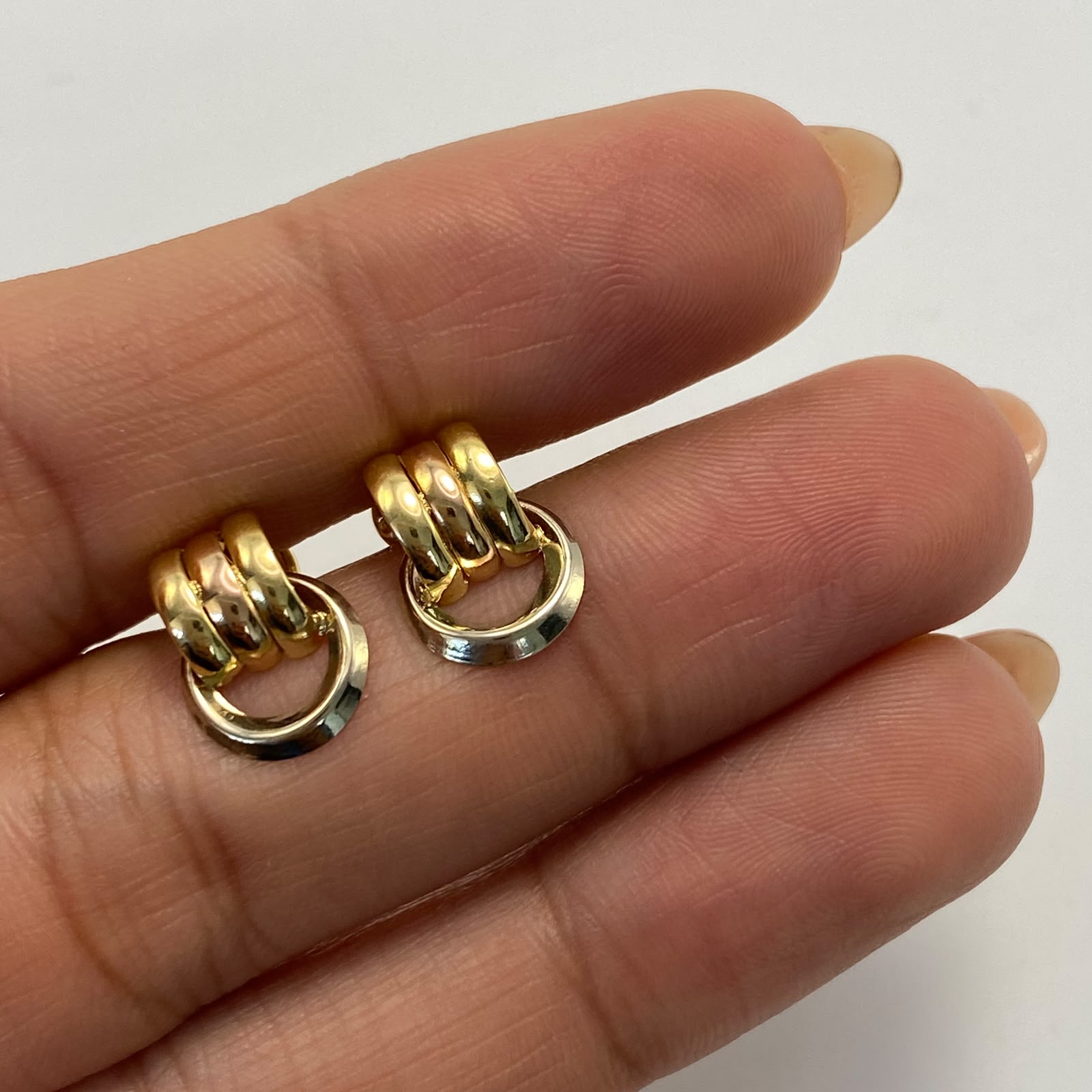 Topos Aro Tres oros 18k 1,15 Gr / 9,1 mm