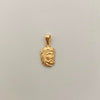 Dije Rostro Oro amarillo 18k 0,85 Gr / 10,3 mm / 2,3 Cm