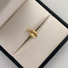 Dije Gc Liso Oro amarillo 18k 0,45 Gr / 7,3 mm / 1,8 Cm