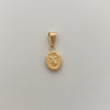 Dije San Miguel Oro amarillo 18k 0,8 Gr / 10,5 mm / 2 Cm