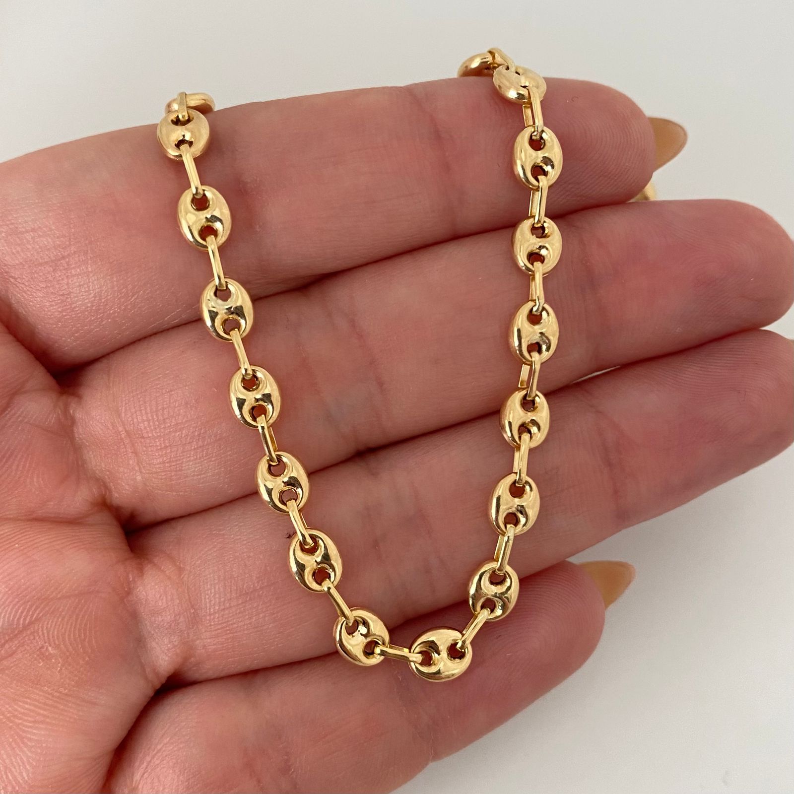 Cadena gc Oro amarillo 18k 10,70 Gr / 4,7 mm / 60 Cm Broche 0,40