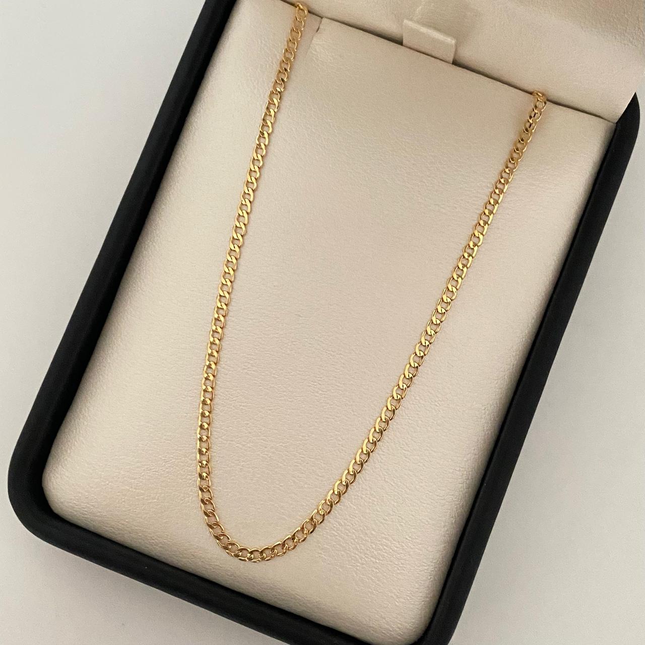 Cadena It Mini Cuabana Oro amarillo 18k 2,05 Gr / 1,5 mm / 60 Cm