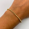 Pulso Militar luna diamantada Oro amarillo 18k +1 / 5,30 Gr / 2,5 mm / 19,7 Cm Broche 0,40