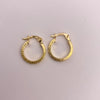 Candonga vs Oro amarillo 18k 0,99 Gr / 1,5 Cm