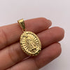 Dije Virgen de guadalupe Oro amarillo 18k 1,8 Gr / 16,9 mm / 3,3 Cm