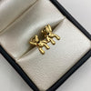 Topos Oso Mano Alzada Oro amarillo 18k 0,9 Gr / 8,1 mm