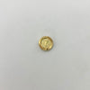 Herraje tambor letra y Oro amarillo 0,55 Gr / 1 Cm