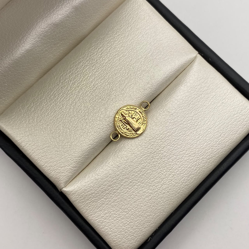 Herraje san benito Oro amarillo 18k 0,3 Gr / 1,3 Cm