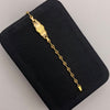 Pulso bebé gc placa nube Oro amarillo 18k 2,07 Gr / 3,2 mm / 16 Cm Broche 0,20