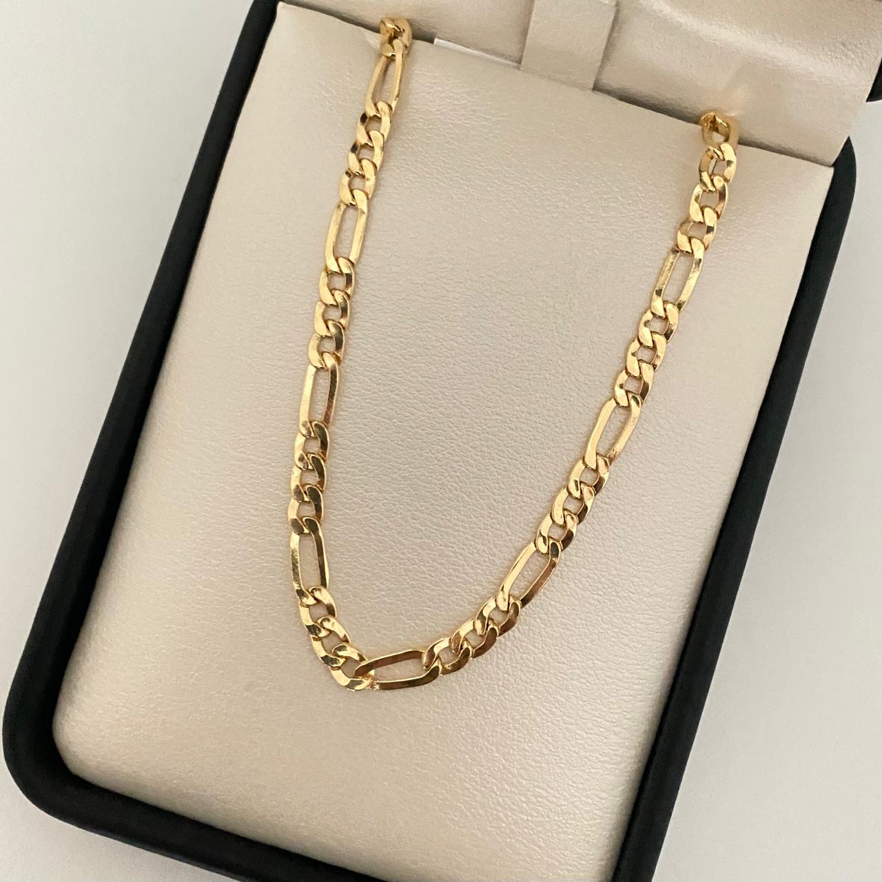 Pulso It 3x1 Oro amarillo 18k +1 / 3,55 Gr / 4,0 mm / 18,5 Cm