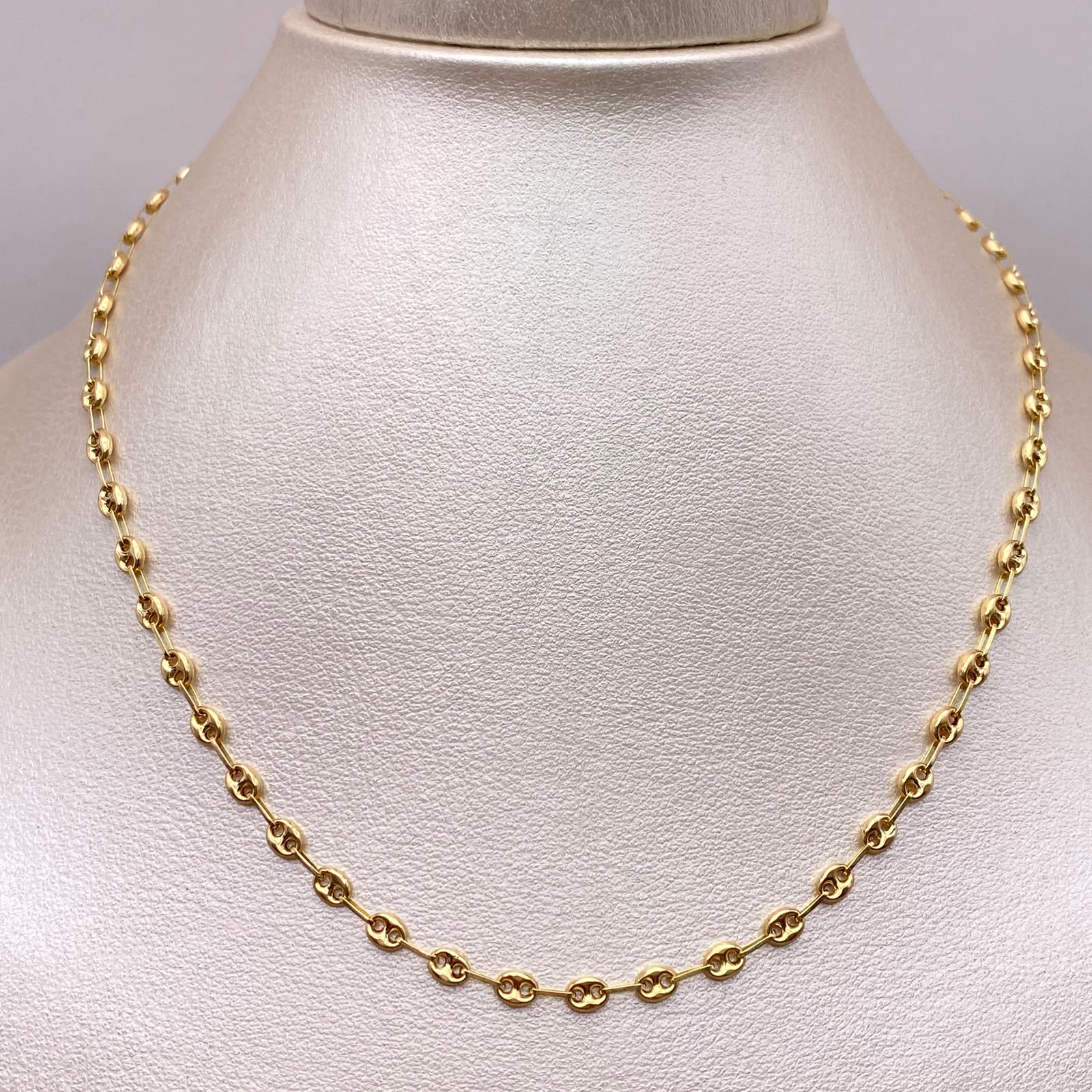 Cadena baby gc Oro amarillo 18k 5,55 Gr / 3,35 mm / 50 Cm Broche 0,40