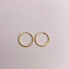 Candonga imperdible Oro amarillo 18k 0,55 Gr / 1 Cm