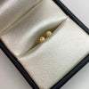 Topos Circulo plano diamantado Oro amarillo 18k 0,4 Gr / 4 mm