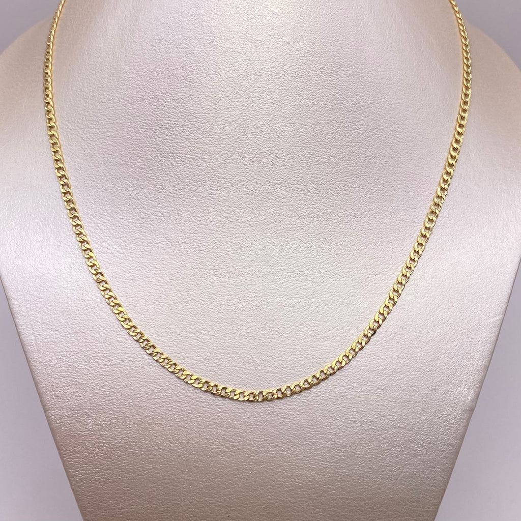 Cadena It Cubana Oro amarillo 18k 6,26 Gr / 2,8 mm / 70 Cm