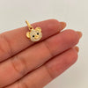 Dije Oso Casting Oro amarillo 18k 1,15 Gr / 11,7 mm / 1,7 Cm