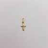 Dije cruz lisa Oro amarillo 18k 0,4 Gr / 8,1 mm / 2 Cm