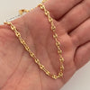 Cadena gc diamantada  Oro amarillo 18k 6,80 Gr / 3,9 mm / 50 Cm Broche 0,40