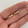 Candonga Tipo Huggies casting Oro amarillo 18k 4,05 Gr / 1,2 Cm