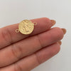 Herraje San Benito Oro amarillo 18k 0,75 Gr / 2 Cm