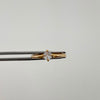 Anillo Solitario Oro amarillo 18k / Talla 6 / 1,6 Gr / 2 mm