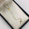 Rosario It Virgen Milagrosa Oro amarillo 18k 2,7 Gr / 1,8 mm / 50 Cm