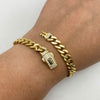 Pulso It Cubana Monch Oro amarillo 18k 13,1 Gr / 6,9 mm / 21,5 Cm