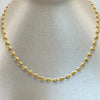 Cadena Gc Diamantado  Oro amarillo 7,15 Gr / 3,2 mm / 60 Cm Broche 0,40