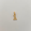 Dije Letra A Casting Oro amarillo 18k 0,85 Gr / 7,9 mm / 1,9 Cm