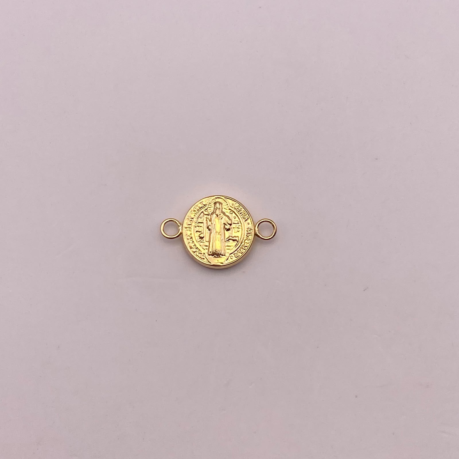 Herraje san benito Oro amarillo 18k 0,46 Gr / 1,5 Cm