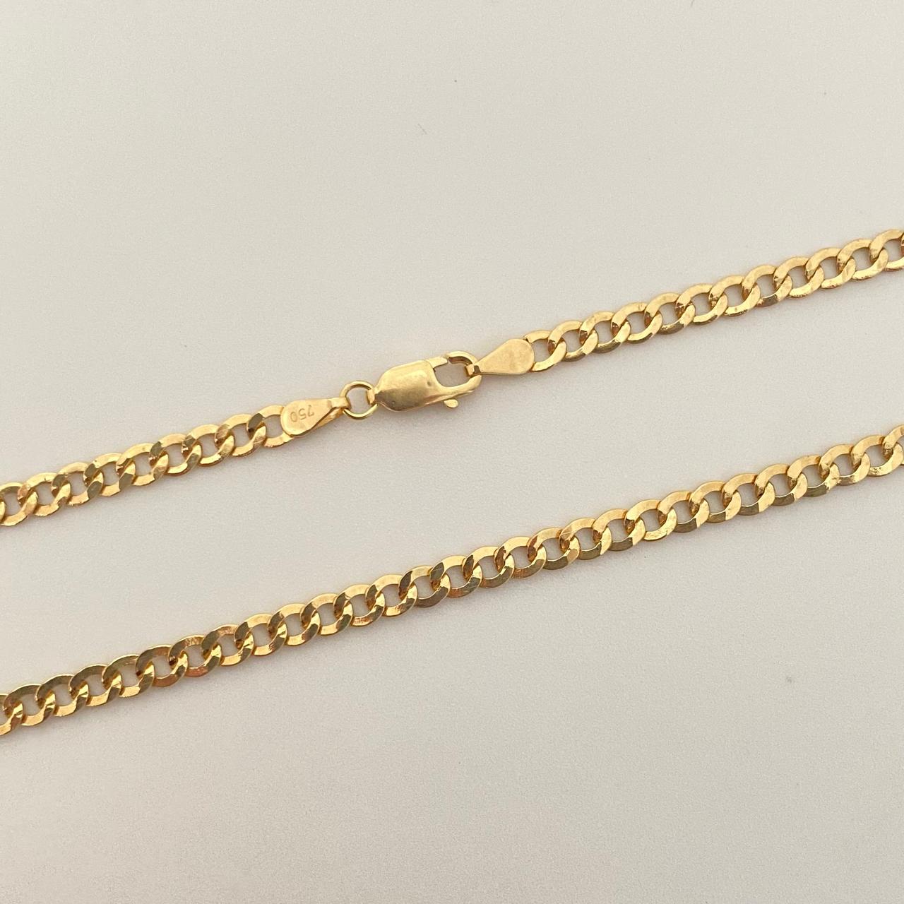 Cadena It cubana Oro amarillo 18k 6,0 Gr / 3,5 mm / 50 Cm