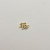 Herraje Fe Casting Oro amarillo 18k 0,85 Gr / 1,4 Cm