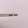 Anillo Solitario Oro amarillo 18k / Talla 8 / 1,68 Gr / 1,15 mm
