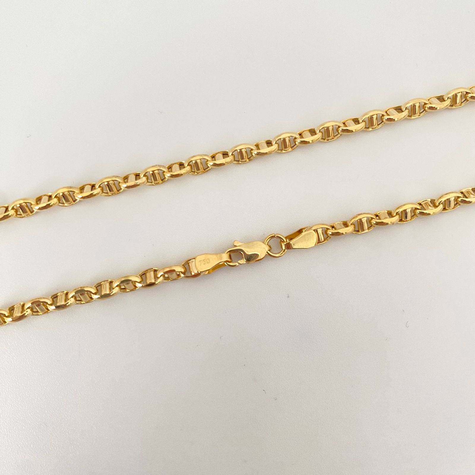 Cadena It escalera Oro amarillo 18k 9,65 Gr / 3,6 mm / 60 Cm