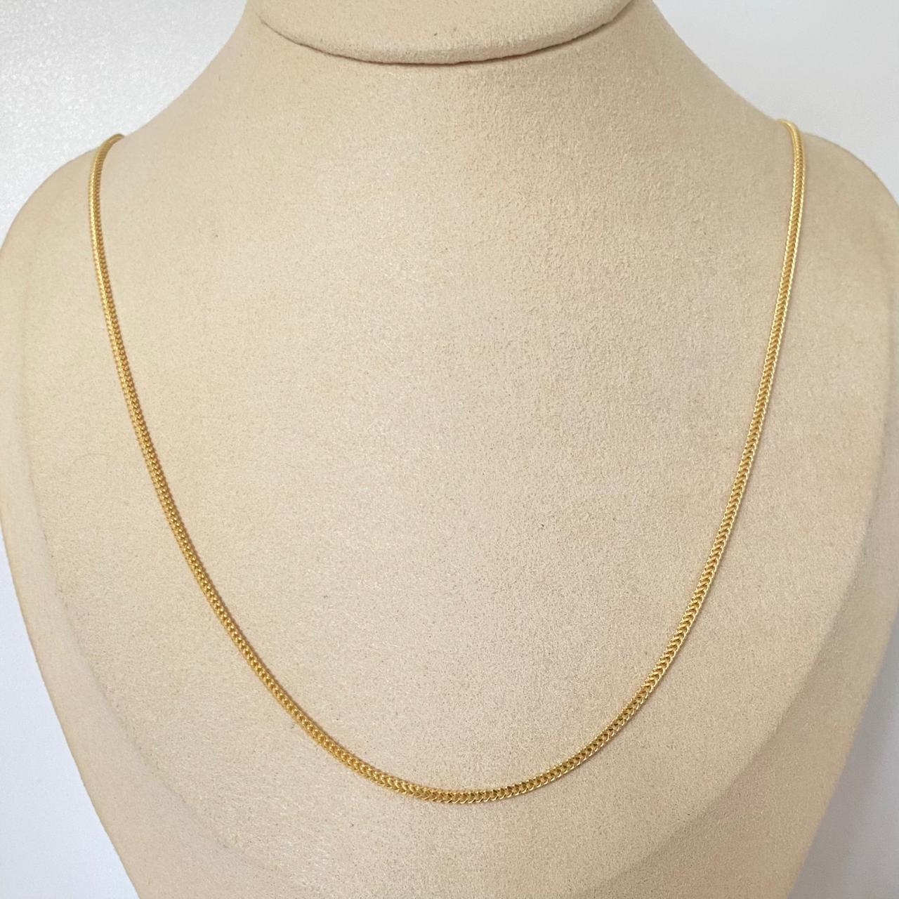 Cadena It franco Oro amarillo 18k +2 / 4,35 Gr / 1,5 mm / 60 Cm