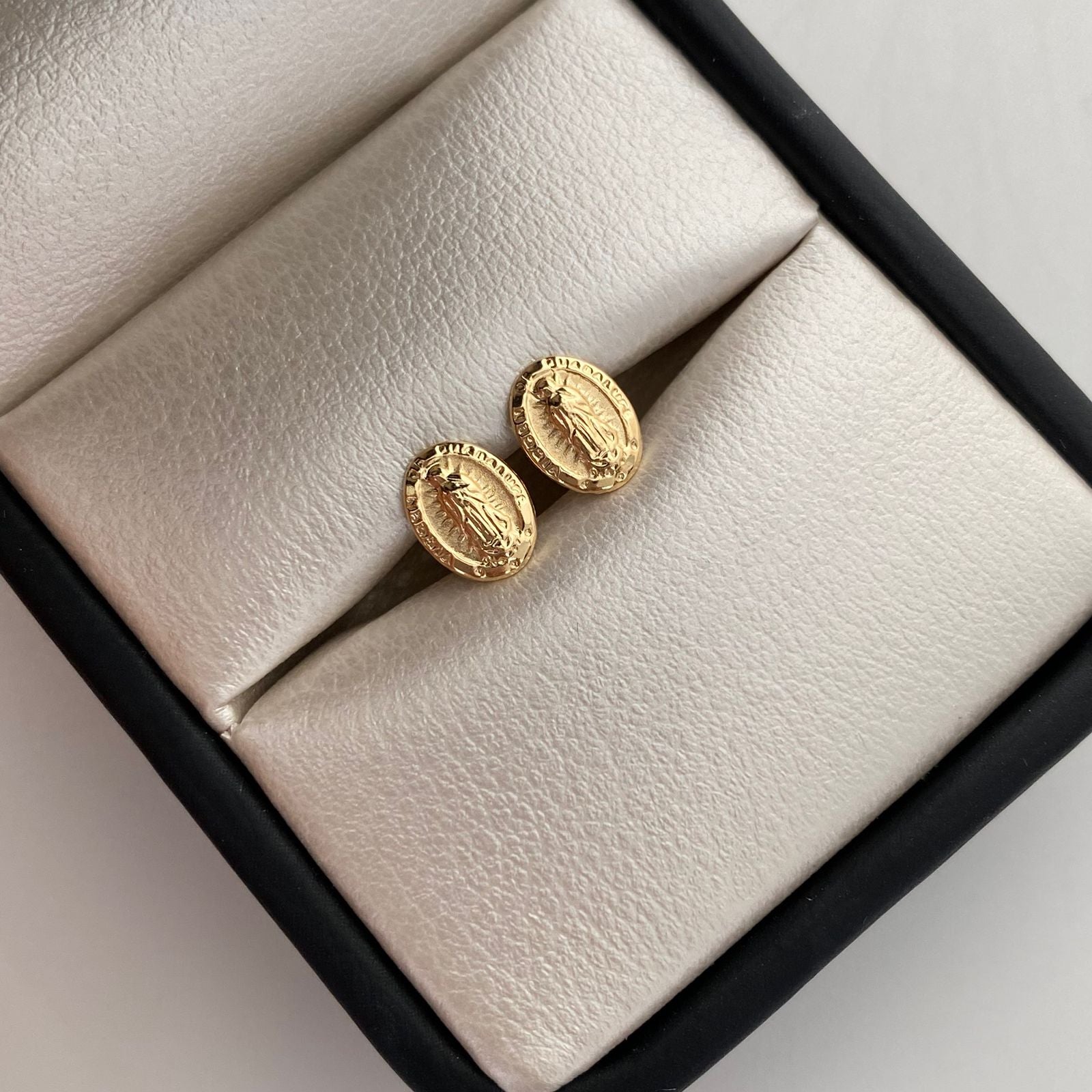 Topos Virgen de Guadalupe Oro amarillo 18k 0,55 Gr / 5 mm