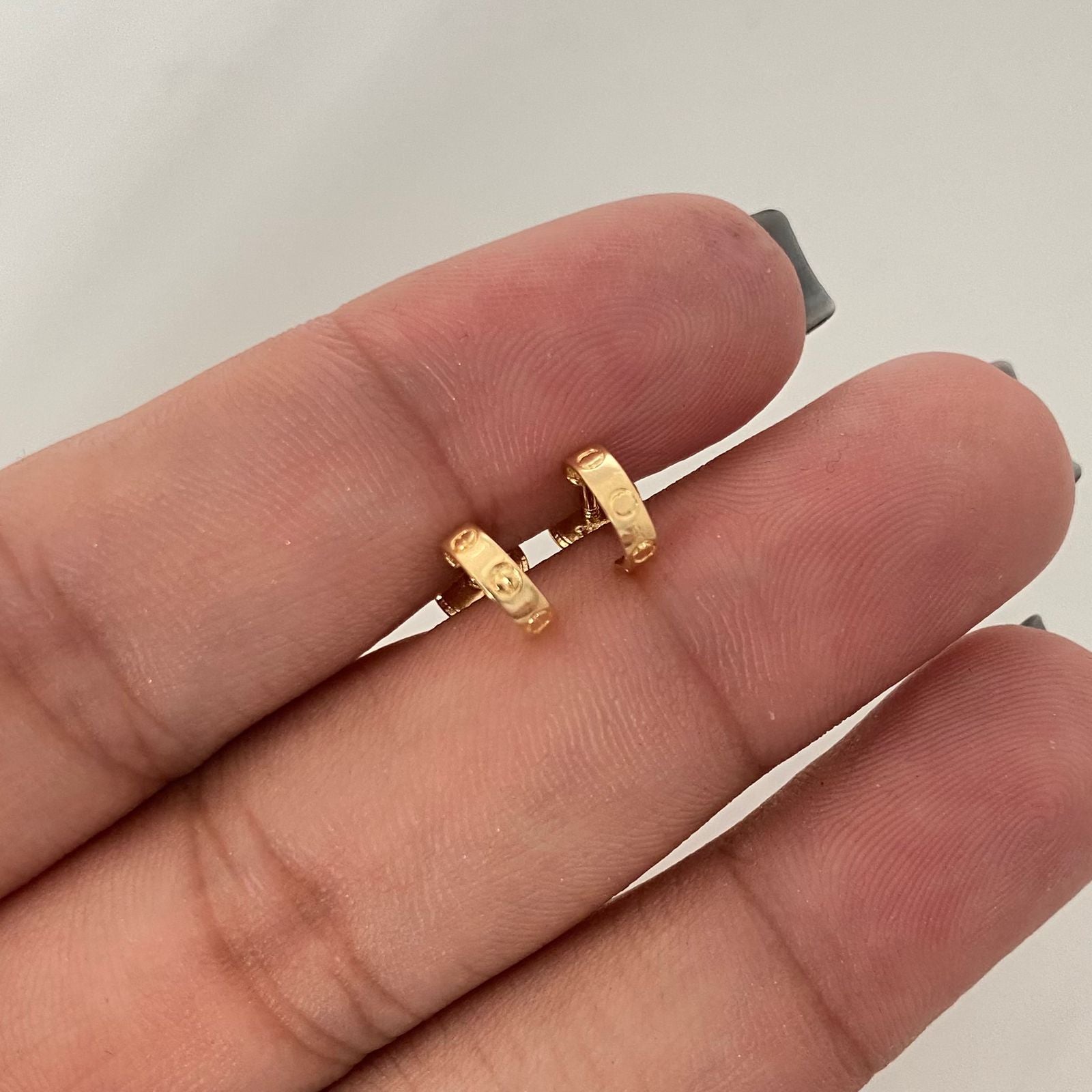 Topos candonga sello Oro amarillo 18k 0,75 Gr / 2,0 mm