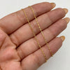 Cadena It Mini escalera Oro amarillo 18k 1,35 Gr / 0,6 mm / 45 Cm