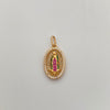 Dije Virgen de Guadalupe Casting Oro amarillo 18k 2,85 Gr / 13,3 mm / 2,6 Cm