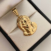 Dije Rostro Oro amarillo 18k 2,2 Gr / 17,9 mm / 3,4 Cm