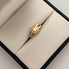 Anillo Corona Rx Oro amarillo 18k / Talla 6 / 2,4 Gr / 1,8 mm